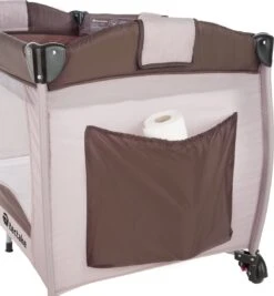 Tectake - Reisbedje Babybed Campingbed Dodo - 132x75x104cm Incl. Aankleedkussen En Draagtas - Bruin - 402203 -Jollein Baby Verkoopwinkel 1109x1200