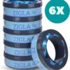 Zigla – 6x Luieremmer Navulling – Navulcassette - Geschikt Voor Tommee Tippee Sangenic Tec
