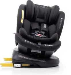 Autostoel Babyauto Rodia 360° Met Isofix - Groep 0+/1/2/3 Zwart (0-36kg) -Jollein Baby Verkoopwinkel 1129x1200