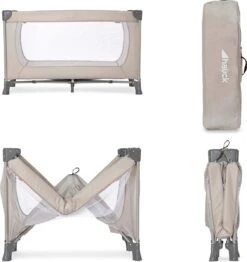 Hauck Dream N Play Campingbedje Set - Met Matras En Muggennet - Beige -Jollein Baby Verkoopwinkel 1130x1200 1