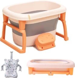 Babybadje - Inklapbaar Bad - Bad Baby - Met Badkruk - Zitbad - Bath Bucket - Opvouwbaar Bad Kinderen - Baby Badje - Opvouwbaar Bad Baby - Opvouwbaar Bad - Baby Badkussen -Jollein Baby Verkoopwinkel 1154x1200
