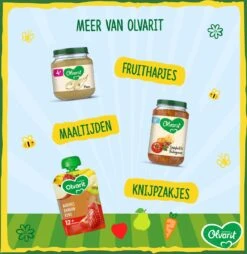 Olvarit 15m06 Bruine Bonen Appel Rundvlees Aardappel 6x250g -Jollein Baby Verkoopwinkel 1167x1200