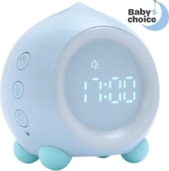 BabyZchoice® Slaaptrainer Voor Kinderen - Kinderwekker - Slaaptrainers - Nachtlampje - Blauw -Jollein Baby Verkoopwinkel 1185x1200