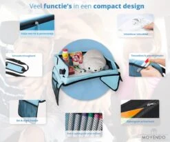 ‘’MOVENDO’’ Reistafel Voor Auto Kinderen – Autotafel – Speeltafel Auto – Travel Tray – Tekentafel – Opvouwbaar Met Tablethouder - Blauw -Jollein Baby Verkoopwinkel 1200x1000