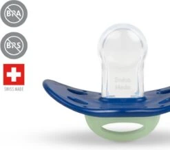 Bibi Happiness Bohemian DUO Dental Fopspeen Voordeelpack 16 Maanden Plus Blauw, Oranje -Jollein Baby Verkoopwinkel 1200x1058