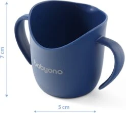 Baby Ono Donkerblauw Ergonomic Training Cup Flow Oefenbeker 1463/01 -Jollein Baby Verkoopwinkel 1200x1077 1