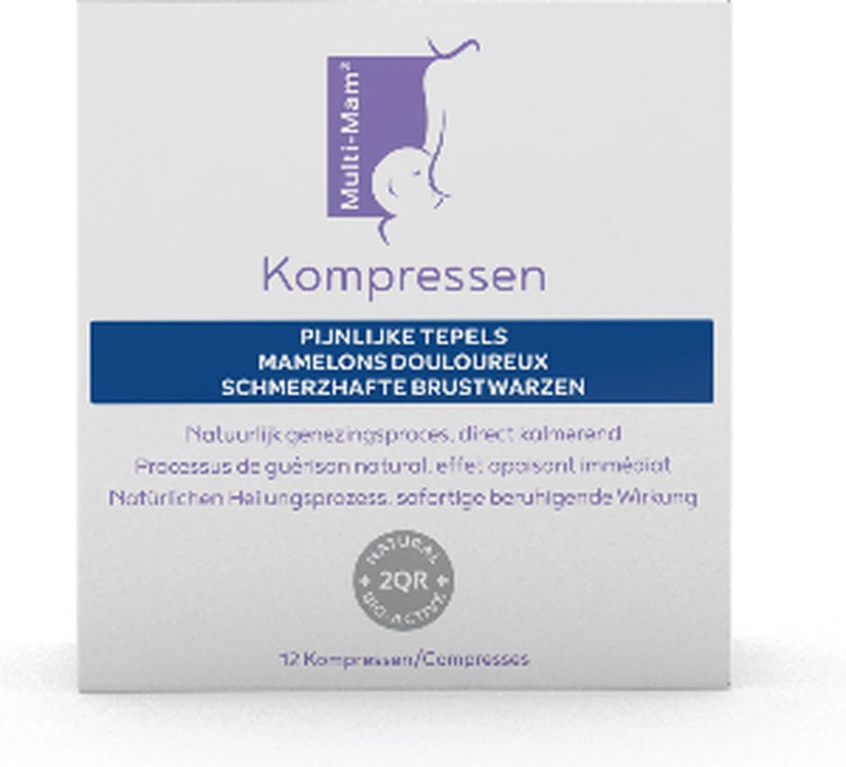 Bioclin Multi Mam Kompressen - 12 Stuks 2 Bioclin Multi Mam Kompressen - 12 Stuks - Afbeelding 2