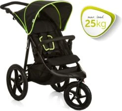 Hauck Runner Kinderwagen - Zwart/Neon Geel -Jollein Baby Verkoopwinkel 1200x1090