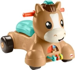 Fisher Price Fisher-Price Pony Loopvriendje - Looptrainer Baby - Bruin - Groen -Jollein Baby Verkoopwinkel 1200x1121
