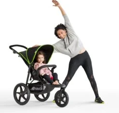 Hauck Runner Kinderwagen - Zwart/Neon Geel -Jollein Baby Verkoopwinkel 1200x1135