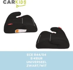 Carkids Auto Zitverhoger Zwart En Wit | Autostoel Groep 2-3 | Kinderen Van 3,5-12 Jaar | 15-36 Kg 14 Carkids Auto Zitverhoger Zwart En Wit | Autostoel Groep 2-3 | Kinderen Van 3,5-12 Jaar | 15-36 Kg -Jollein Baby Verkoopwinkel 1200x1152 4