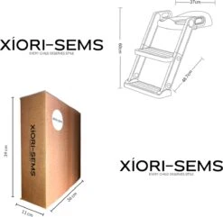 XIORI-SEMS - WC Verkleiner Met Trapje - Toiletverkleiner - Wit Met Goud - Toilettrainer - 2 Tot 7 Jaar - Met Beloningssysteem -Jollein Baby Verkoopwinkel 1200x1171