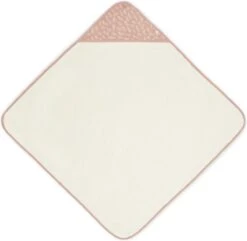 Jollein Badcape Meadow 75x75cm - Rosewood -Jollein Baby Verkoopwinkel 1200x1173