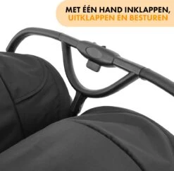 Deryan Luxe Rolo X2 Dubbele Buggy - Duo Buggy - Zwart -Jollein Baby Verkoopwinkel 1200x1177 2
