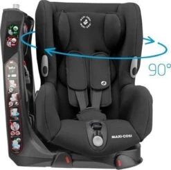 Maxi-Cosi Axiss Autostoeltje - 90° Draaibaar - Authentic Black -Jollein Baby Verkoopwinkel 1200x1191 1