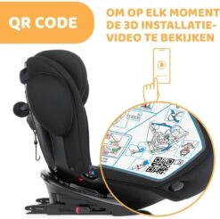 Chicco Autostoel Unico PLUS - Groep 0 1 2 3 - Isofix Bevestiging -Verstelbare Hoofdsteun - Zwart -Jollein Baby Verkoopwinkel 1200x1194 1