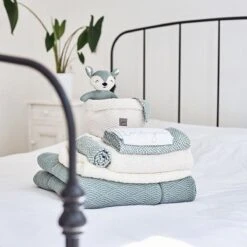 Jollein Baby Laken Wieg 75x100cm Love You - Nougat -Jollein Baby Verkoopwinkel 1200x1200 113