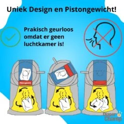 Luieremmer Large Zilver - Groot - Zonder Navulling - Geschikt Voor Pampers En Huggies - Stoma -Jollein Baby Verkoopwinkel 1200x1200 12