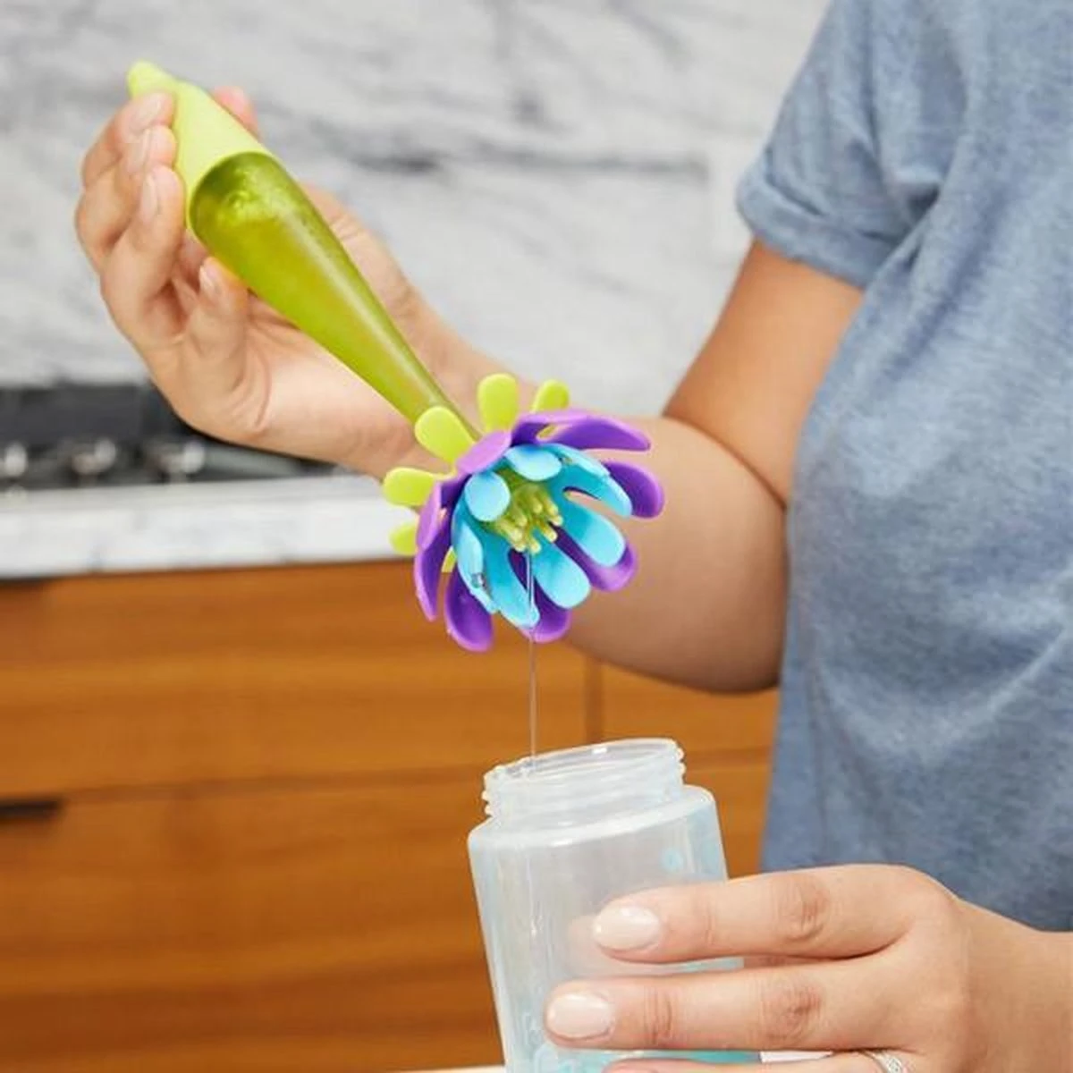 BOON Bundle Starterspakket Onderhoud Babyvoedingsartikelen - Flessenrek Met Accessoires 14 BOON Bundle Starterspakket Onderhoud Babyvoedingsartikelen - Flessenrek Met Accessoires - Afbeelding 14