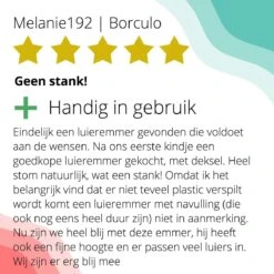 Luieremmer Large Zilver - Groot - Zonder Navulling - Geschikt Voor Pampers En Huggies - Stoma -Jollein Baby Verkoopwinkel 1200x1200 19