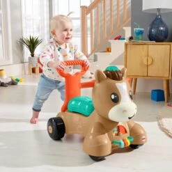 Fisher Price Fisher-Price Pony Loopvriendje - Looptrainer Baby - Bruin - Groen -Jollein Baby Verkoopwinkel 1200x1200 230