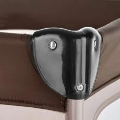 Tectake - Reisbedje Babybed Campingbed Dodo - 132x75x104cm Incl. Aankleedkussen En Draagtas - Bruin - 402203 -Jollein Baby Verkoopwinkel 1200x1200 244