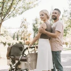 LifeGoods Luiertas Rugzak - Incl. Buggy En Kinderwagen Haken - Complete Set - 23.8 L - Grijs -Jollein Baby Verkoopwinkel 1200x1200 247