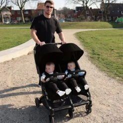 Deryan Luxe Rolo X2 Dubbele Buggy - Duo Buggy - Zwart -Jollein Baby Verkoopwinkel 1200x1200 259