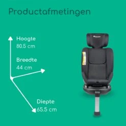 Bebeconfort EvolveFix Plus I-Size - Autostoel - Black Mist - Vanaf De Geboorte Tot 12 Jaar -Jollein Baby Verkoopwinkel 1200x1200 286