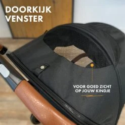 Deryan Luxe XP Buggy XL - Compact Lichtgewicht - Zwart - Aluminium Frame -Jollein Baby Verkoopwinkel 1200x1200 321