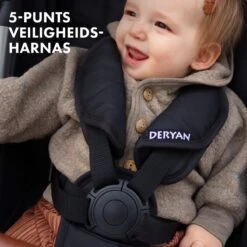 Deryan Luxe XP Buggy XL - Compact Lichtgewicht - Zwart - Aluminium Frame -Jollein Baby Verkoopwinkel 1200x1200 323