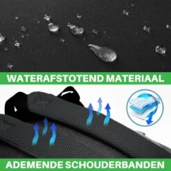 Brisby Slijtvaste Luiertas – Verzorgingstas – Met Buggymontage - Zwart -Jollein Baby Verkoopwinkel 1200x1200 325