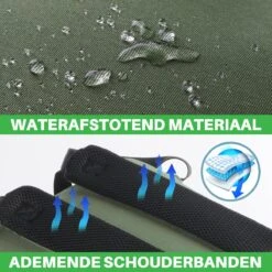 Brisby Slijtvaste Luiertas – Verzorgingstas – Met Buggymontage - Groen -Jollein Baby Verkoopwinkel 1200x1200 332