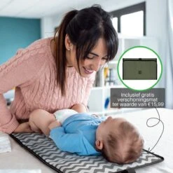 Brisby Slijtvaste Luiertas – Verzorgingstas – Met Buggymontage - Groen -Jollein Baby Verkoopwinkel 1200x1200 334