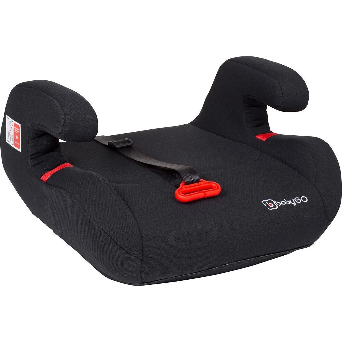 Booster - Zitverhoger Met Isofix BabyGO Bursa II Zwart (15-36kg) 2 Booster - Zitverhoger Met Isofix BabyGO Bursa II Zwart (15-36kg) - Afbeelding 2