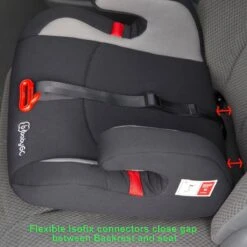 Booster - Zitverhoger Met Isofix BabyGO Bursa II Zwart (15-36kg) 21 Booster - Zitverhoger Met Isofix BabyGO Bursa II Zwart (15-36kg) -Jollein Baby Verkoopwinkel 1200x1200 347