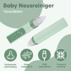 Hunnybunny® Elektrische Neusreiniger Voor Baby’s Met Muziek En Licht – Neuspeer - Aspirator - Neuszuiger - USB-compatibel -Jollein Baby Verkoopwinkel 1200x1200 4