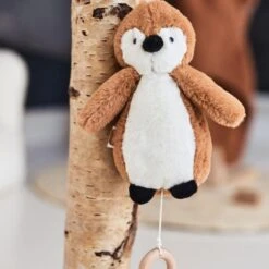 Jollein Muziekhanger - Pinguïn - Caramel -Jollein Baby Verkoopwinkel 1200x1200 436