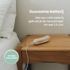 Babily® - Elektrische Neusreiniger Voor Baby's - 0 T/m 6 Jaar - Neuszuiger - Neuspeer - Snoetenpoetser - Toetenveger - Aspirator - Incl. 5 Zuigkrachtstanden En 3 Kalmerende Melodieën -Jollein Baby Verkoopwinkel 1200x1200 55