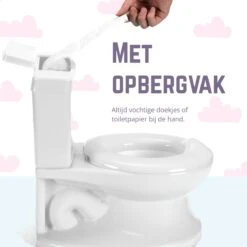 Casteleyn - Plaspotje - WC Potje - Toilet Trainer - Kinder Toilet - Met Geluid - Tot 21KG - Wit -Jollein Baby Verkoopwinkel 1200x1200 86