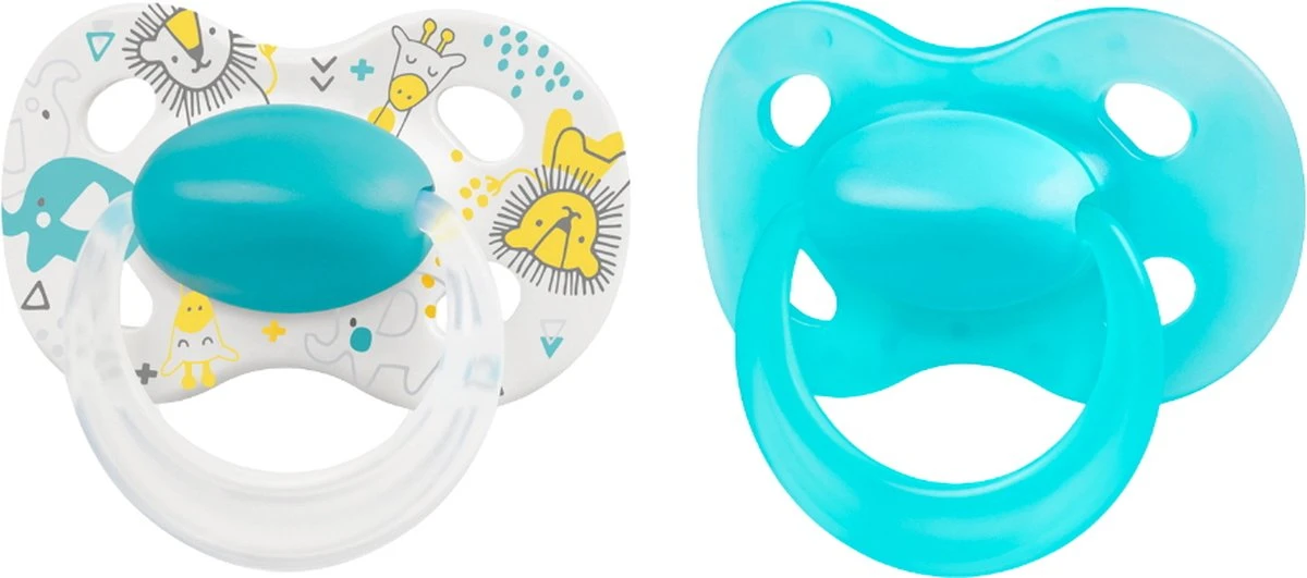 Medela Baby Fopspeen Original Hoge Acceptatie Orthdontisch Ergonomische Vorm - Turquoise Blauw - 0-6 Maanden - 2 Stuks 14 Medela Baby Fopspeen Original Hoge Acceptatie Orthdontisch Ergonomische Vorm - Turquoise Blauw - 0-6 Maanden - 2 Stuks - Afbeelding 14