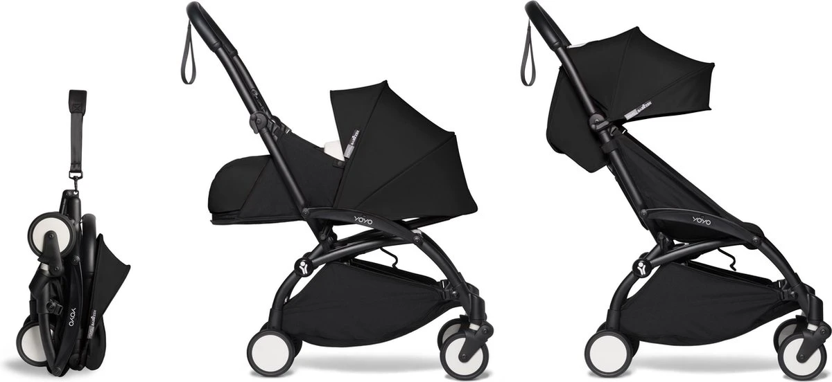 Babyzen YOYO² Buggy COMPLEET / FULL SET 0+ En 6+ Zwart Frame Zwart 1 Babyzen YOYO² Buggy COMPLEET / FULL SET 0+ En 6+ Zwart Frame Zwart