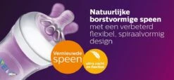 Philips Avent SCF041/27 Natural Speen - 0m+ - 2stuks -Jollein Baby Verkoopwinkel 1200x555