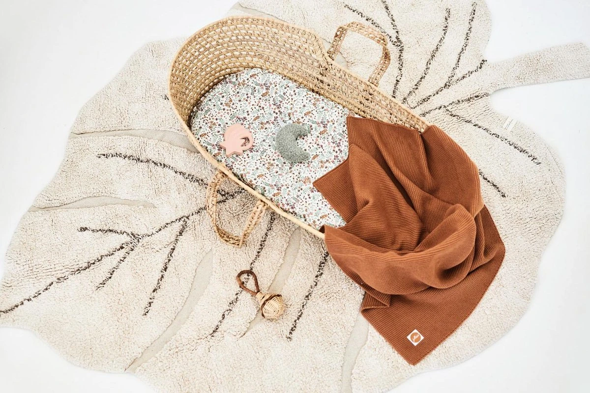 Jollein Baby Hoeslaken Wieg Jersey 40/50x80/90cm - Bloom 7 Jollein Baby Hoeslaken Wieg Jersey 40/50x80/90cm - Bloom - Afbeelding 7