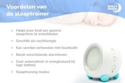 BabyZchoice® Slaaptrainer Voor Kinderen - Kinderwekker - Slaaptrainers - Nachtlampje - Blauw -Jollein Baby Verkoopwinkel 1200x800 58