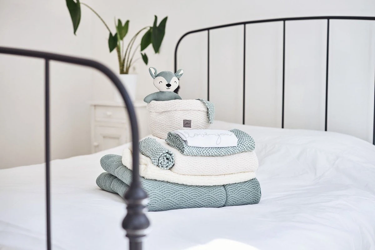 Jollein Hydrofiel Multidoek Spot 70x70cm - Caramel - 3 Stuks 14 Jollein Hydrofiel Multidoek Spot 70x70cm - Caramel - 3 Stuks - Afbeelding 14