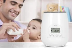 Alecto BW-700 - Snelle Digitale Flessenwarmer 500W Voor Opwarmen, Steriliseren En Ontdooien - Inclusief Stoomkap - Bediening Via Display - Wit -Jollein Baby Verkoopwinkel 1200x800 66