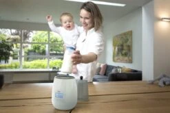 Alecto BW-700 - Snelle Digitale Flessenwarmer 500W Voor Opwarmen, Steriliseren En Ontdooien - Inclusief Stoomkap - Bediening Via Display - Wit -Jollein Baby Verkoopwinkel 1200x800 67