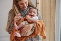 Jollein Baby Deken Ledikant 100x150cm Basic Knit - Caramel -Jollein Baby Verkoopwinkel 1200x802