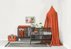 Jollein Baby Klamboe Vintage 245cm - Rust -Jollein Baby Verkoopwinkel 1200x822